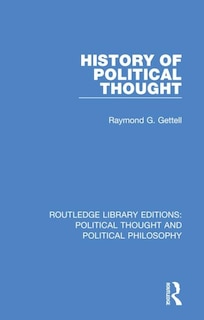 Front cover_History Of Political Thought
