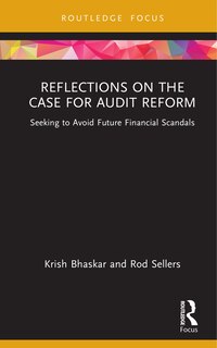 Couverture_Reflections on the Case for Audit Reform