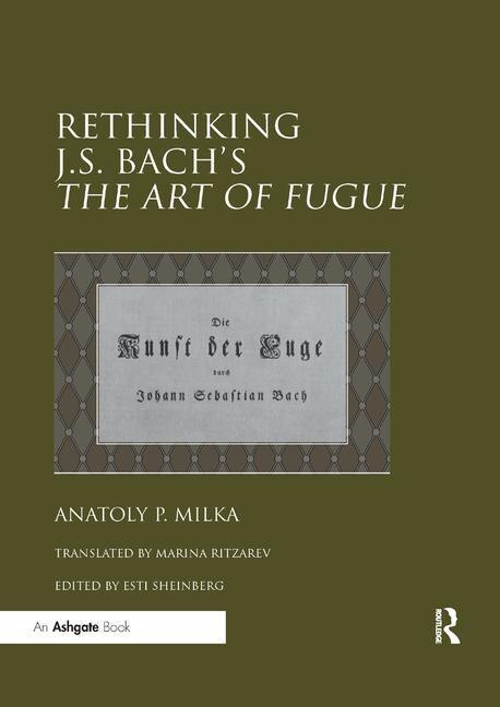 Front cover_Rethinking J.s. Bach's The Art Of Fugue