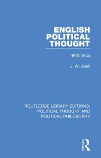 Front cover_English Political Thought