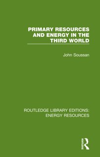 Couverture_Primary Resources And Energy In The Third World