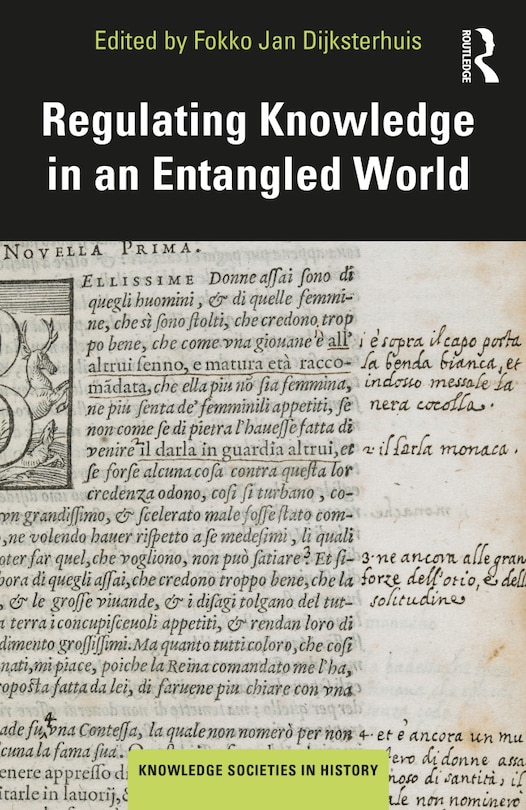 Couverture_Regulating Knowledge in an Entangled World