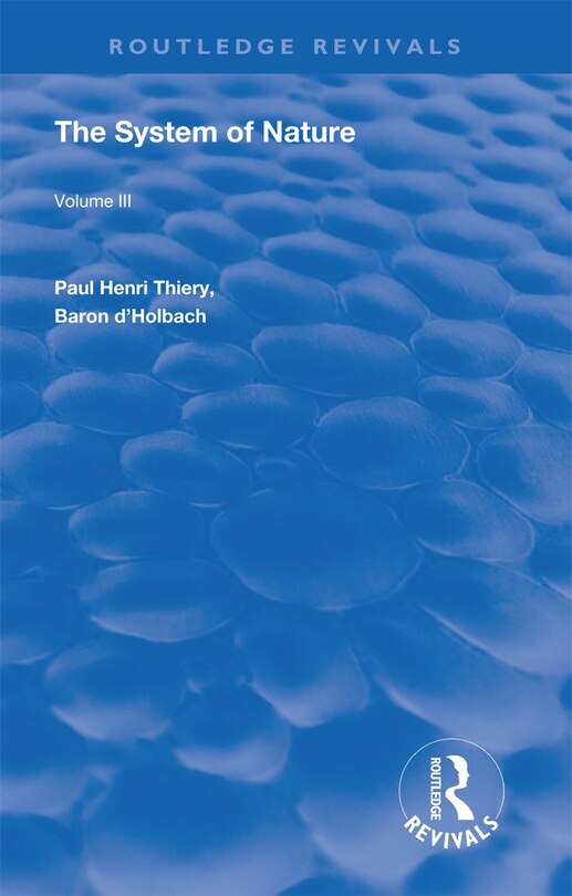 Front cover_The System Of Nature