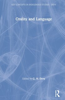 Couverture_Orality And Language