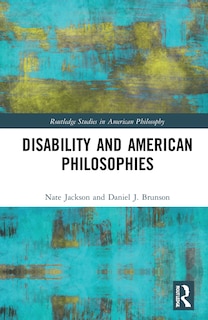 Couverture_Disability And American Philosophies