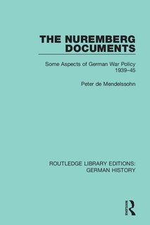 Front cover_The Nuremberg Documents