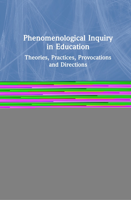 Couverture_Phenomenological Inquiry In Education