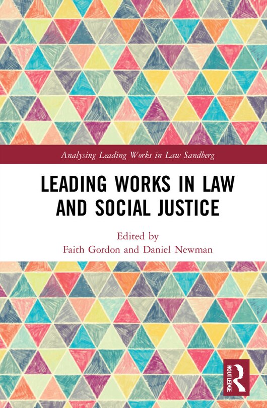 Couverture_Leading Works In Law And Social Justice