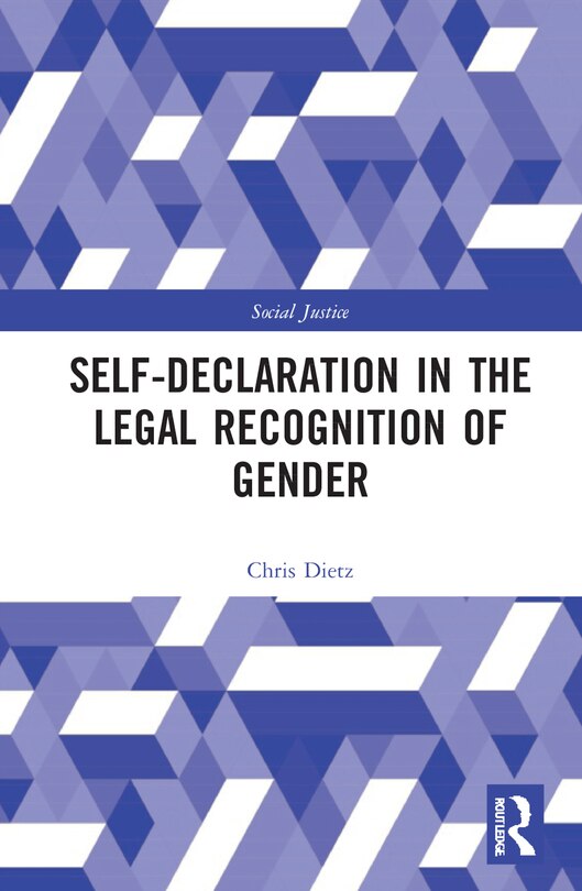 Front cover_Self-Declaration in the Legal Recognition of Gender
