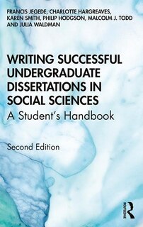 Couverture_Writing Successful Undergraduate Dissertations In Social Sciences