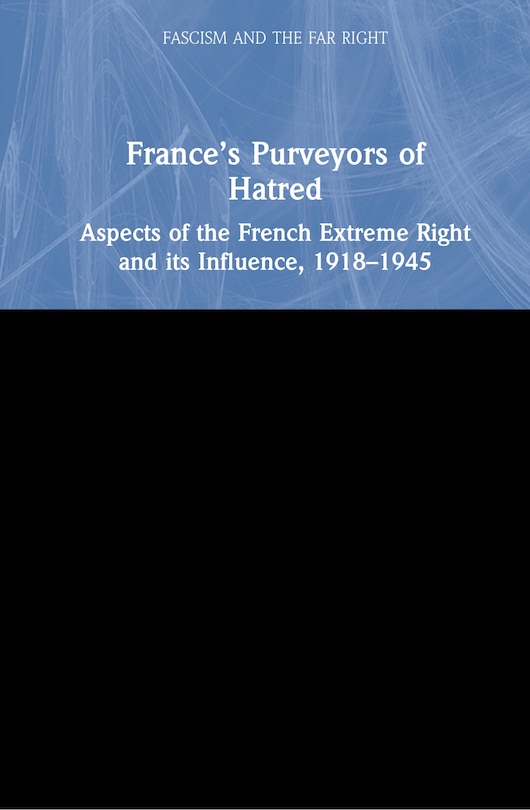 Front cover_France's Purveyors Of Hatred