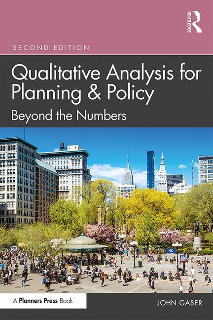 Couverture_Qualitative Analysis For Planning And Policy
