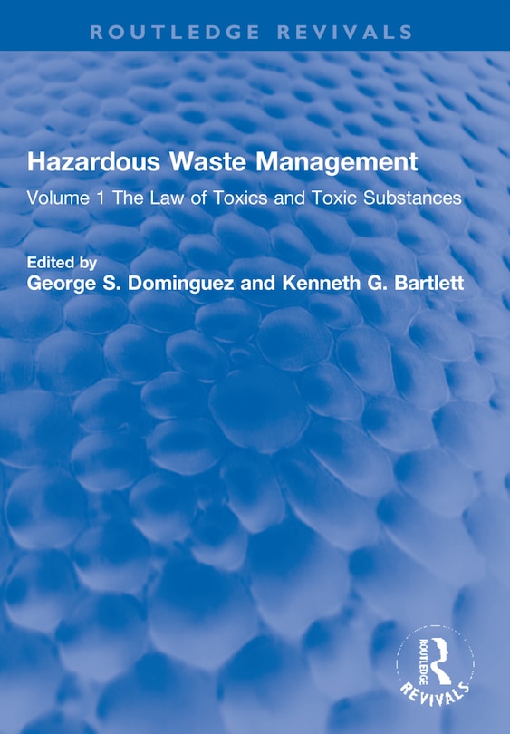 Front cover_Hazardous Waste Management