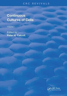 Couverture_Continuous Cultures Of Cells
