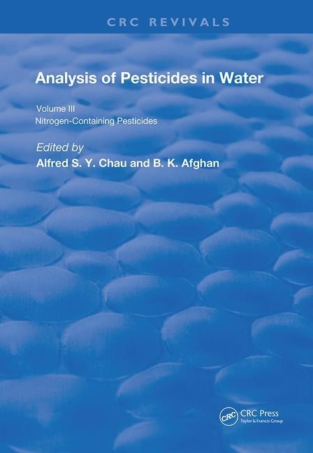 Front cover_Anal Of Pest In Water Anal Nitrogen Cont Pest