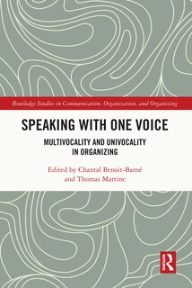 Front cover_Speaking With One Voice