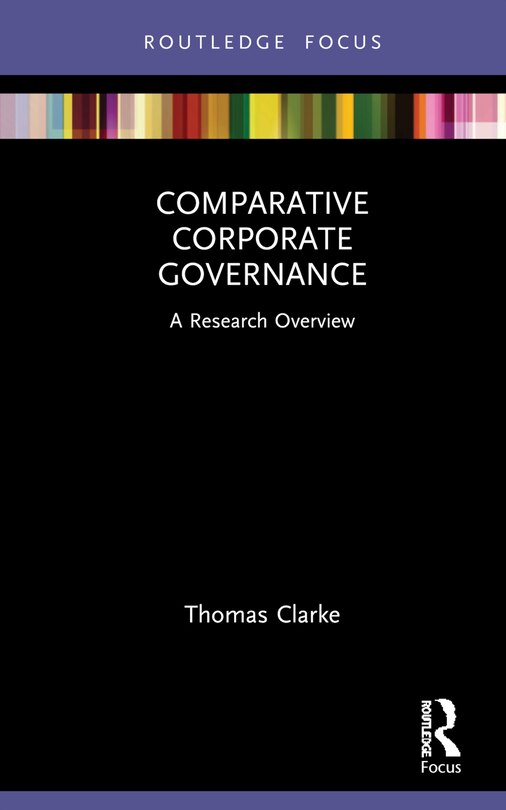Front cover_Comparative Corporate Governance