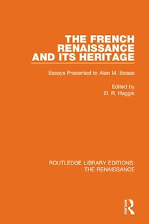 Couverture_French Renaissance and Its Heritage