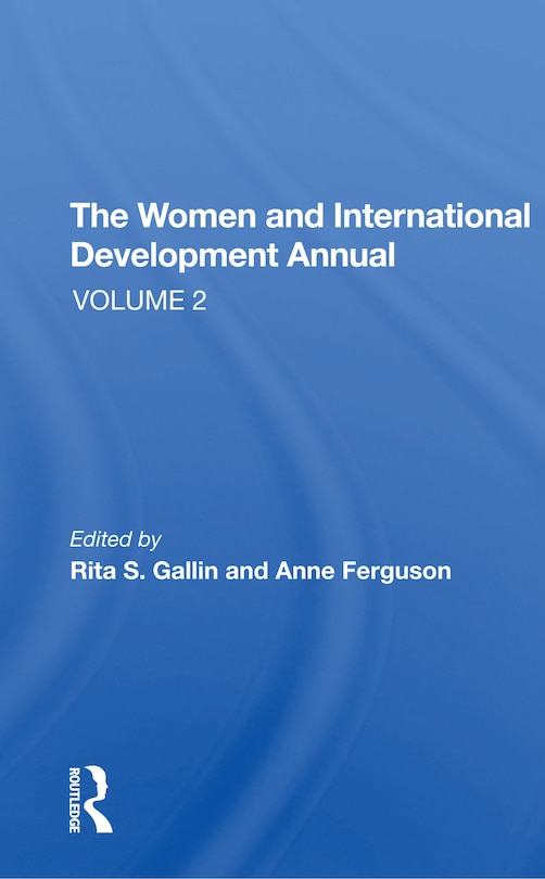 Couverture_The Women And International Development Annual, Volume 2
