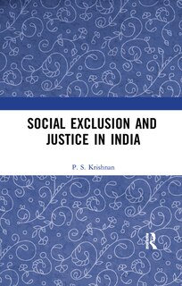 Front cover_Social Exclusion and Justice in India