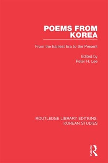 Front cover_Poems From Korea