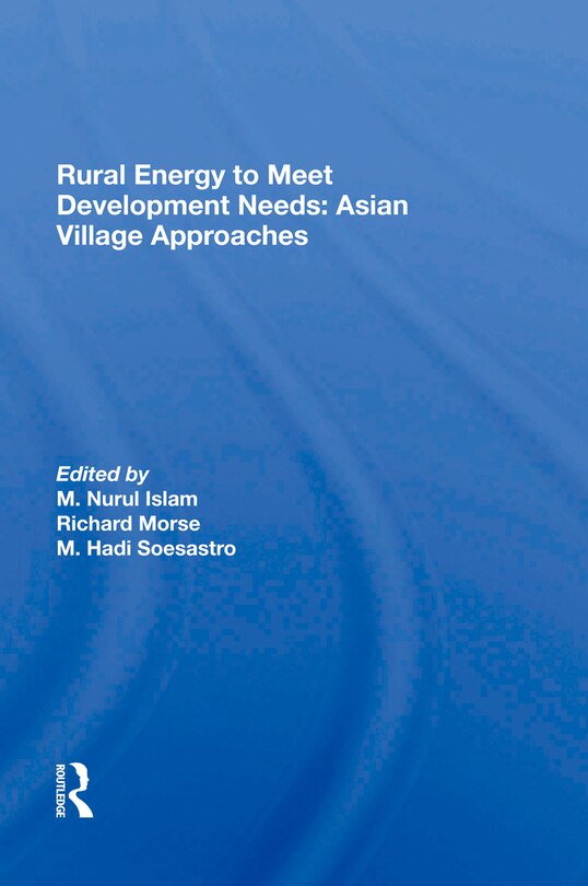 Couverture_Rural Energy To Meet Development Needs