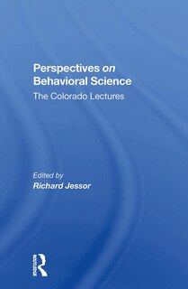Front cover_Perspectives On Behavioral Science