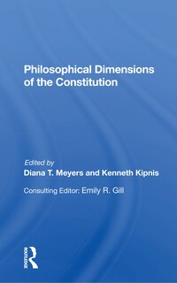 Front cover_Philosophical Dimensions Of The Constitution