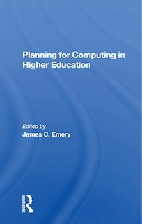 Front cover_Planning For Computing In Higher Education