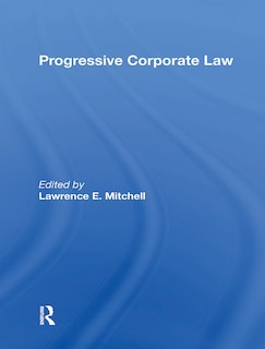 Front cover_Progressive Corporate Law
