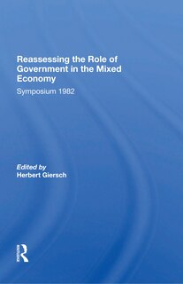 Couverture_Reassessing/ Avail.hc.only! The Mixed Economy