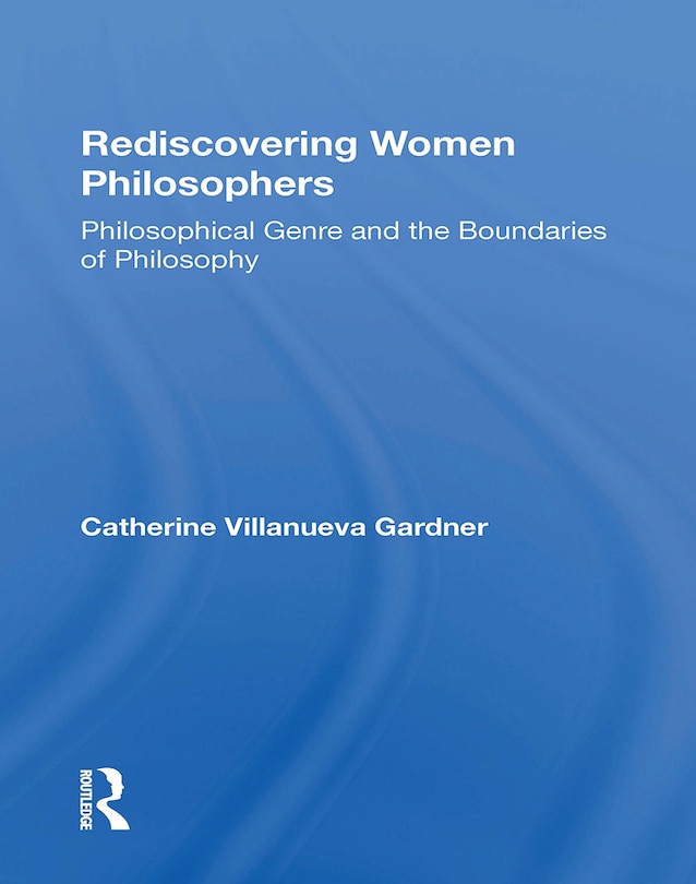 Front cover_Rediscovering Women Philosophers
