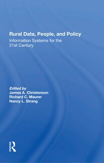 Front cover_Rural Data, People, And Policy