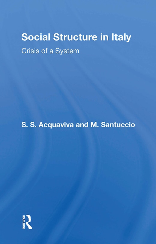 Front cover_Social Structure In Italy