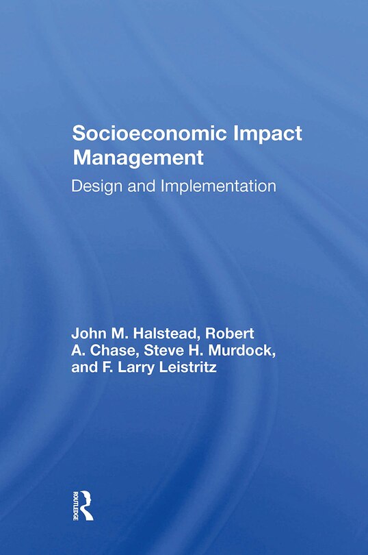 Front cover_Socioeconomic Impact Management