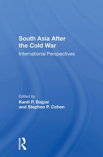 Couverture_South Asia After The Cold War