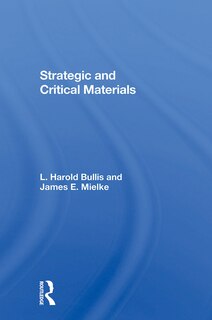 Front cover_Strategic And Critical Materials