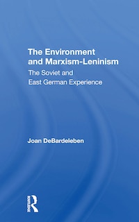 Couverture_The Environment And Marxism-leninism