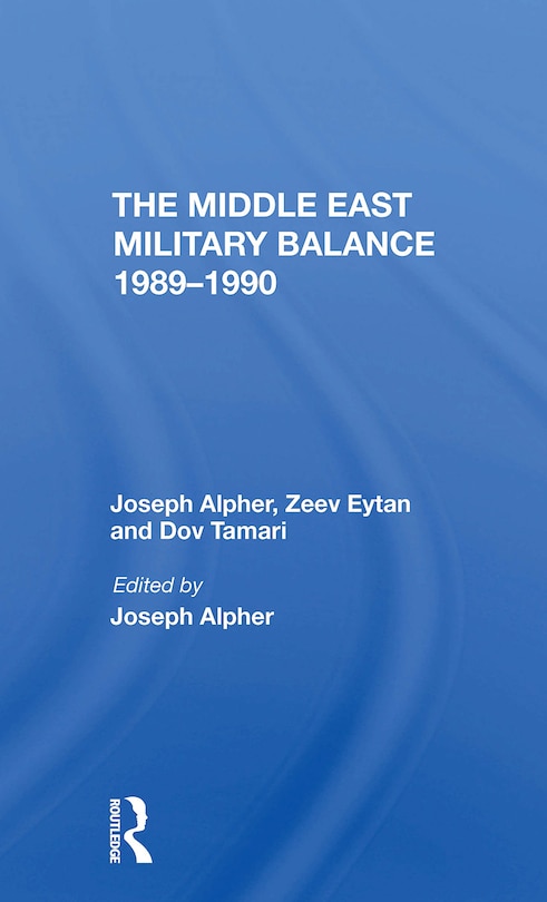 Front cover_The Middle East Military Balance 1989-1990