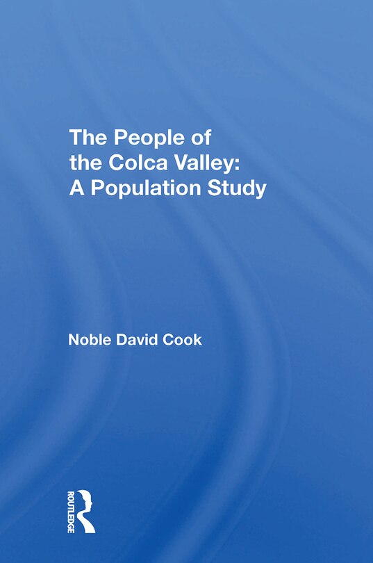Front cover_The People Of The Colca Valley