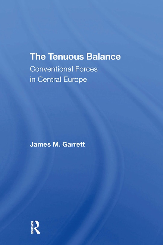 Front cover_The Tenuous Balance
