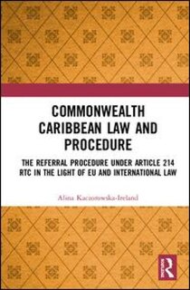 Couverture_Commonwealth Caribbean Law And Procedure