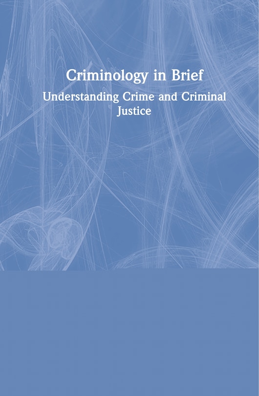 Couverture_Criminology In Brief