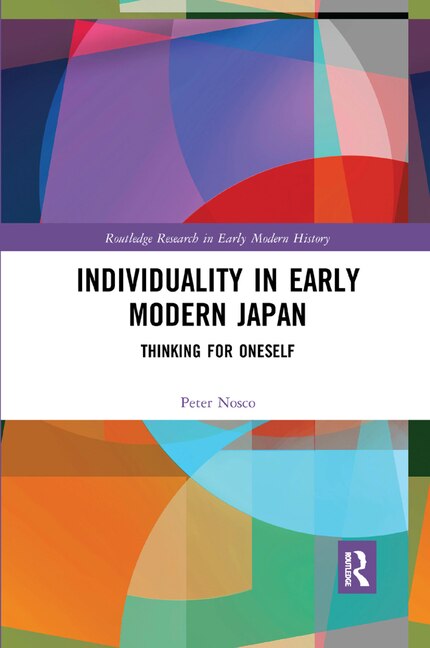 Front cover_Individuality In Early Modern Japan