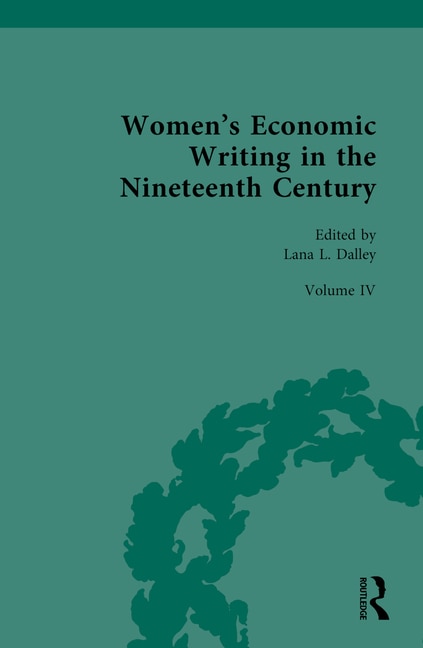 Front cover_Women's Economic Writing in the Nineteenth Century