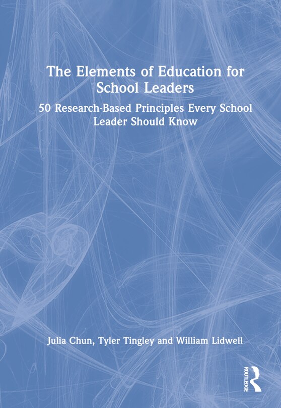 Couverture_Elements of Education for School Leaders