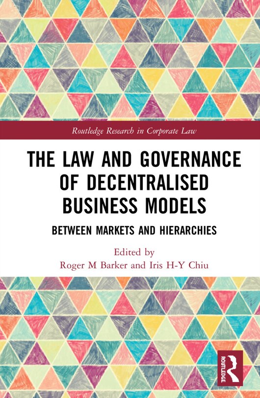 Couverture_The Law And Governance Of Decentralised Business Models