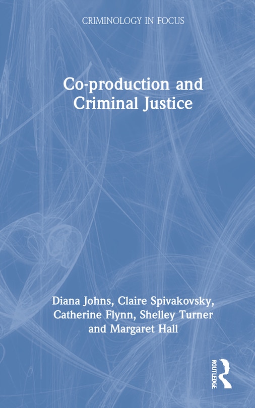 Couverture_Co-production And Criminal Justice