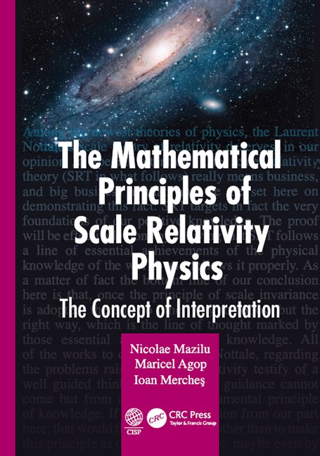 Couverture_The Mathematical Principles Of Scale Relativity Physics