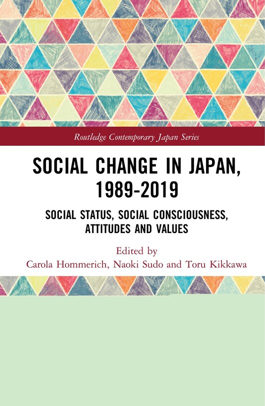 Front cover_Social Change In Japan, 1989-2019